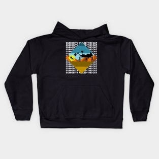 Curiosity Killed The Cat Kids Hoodie